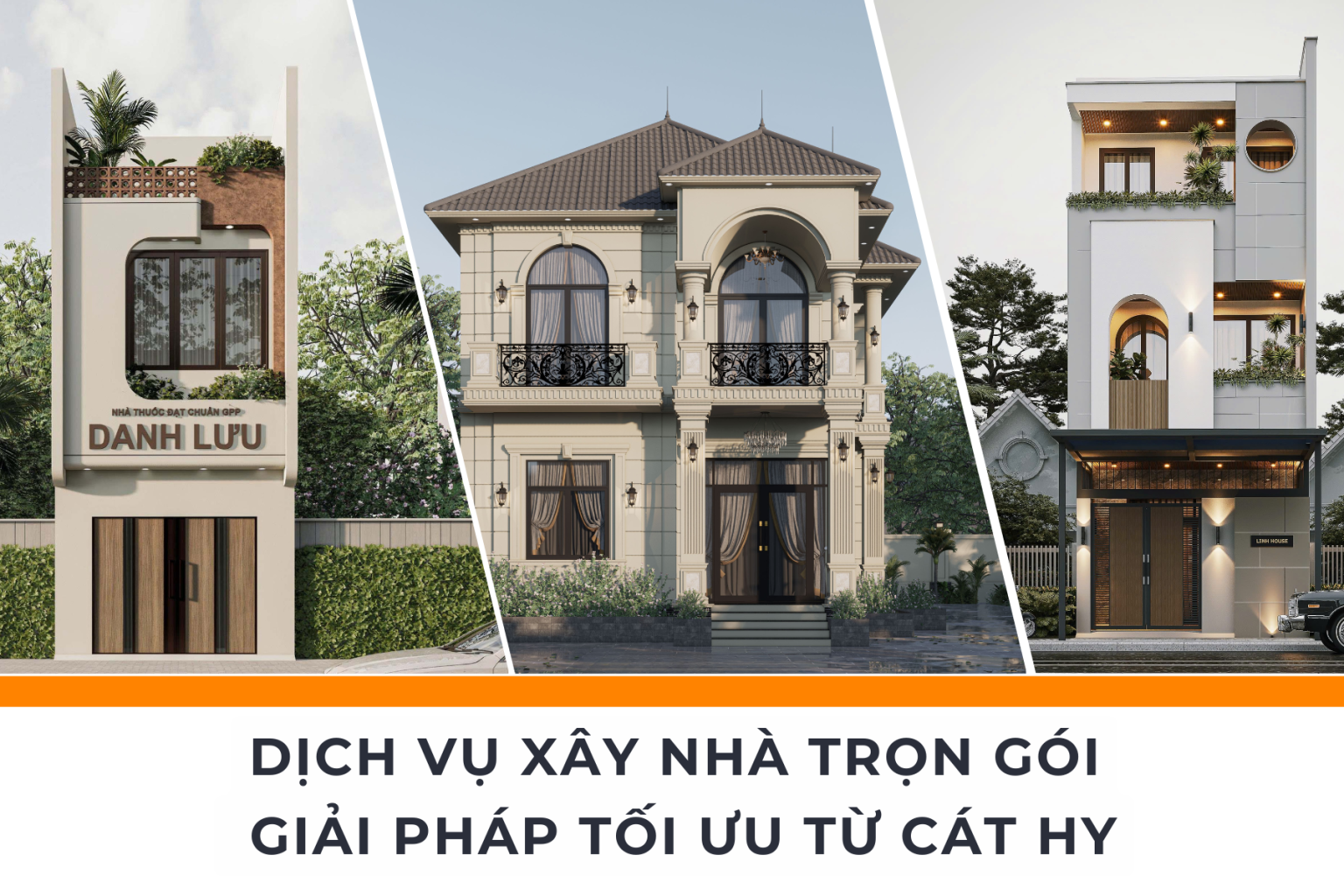 dịch vụ xây nhà trọn gói cát hy