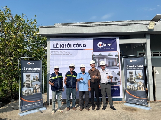Lễ Khởi Công Nhà Sân Vườn K's House Tại Hậu Giang